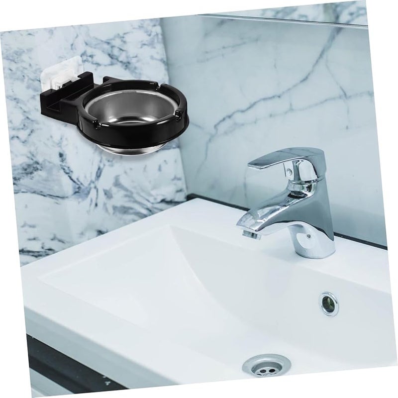 Stainless Steel Wall Mounted Ashtray For Indoor Outdoor Use Home Office Patio Bar - Image 5